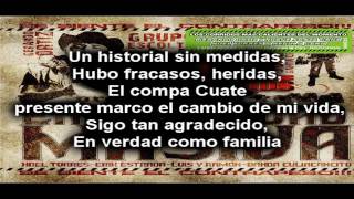 El 7 y El Serio Gerardo Ortiz con Letra [upl. by Ablem734]