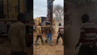 BOREHOLE DRILLING AT OKOLOWO AREAusa uk water drilling machine [upl. by Richter1]