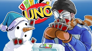 UNO  WINTER DLC THEME First to 200 Points Teams Best out of 3 [upl. by Dumond320]