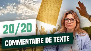 BAC FRANÇAIS 2024  réviser le commentaire de texte [upl. by Leila960]