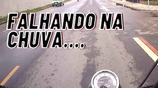 Moto falhando na chuva arrumar sem gastar grana [upl. by Ahsinek214]