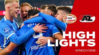 🔥 𝗕𝗶𝗴 𝘄𝗶𝗻 𝗶𝗻 𝗘𝗶𝗻𝗱𝗵𝗼𝘃𝗲𝗻  Highlights PSV  AZ [upl. by Ynafets]