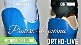 PROTESIS DE PIERNA  BLUE ANATOMIC PARA AMPUTACION TRANSTIBIAL [upl. by Ardnalak972]