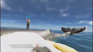 Hilarious Stranded Deep Moments We found MOBY HUGE [upl. by Tnirb459]