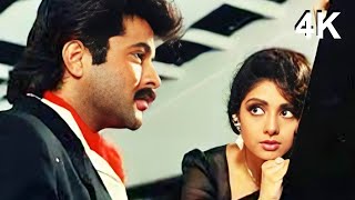 4K VIDEO Tu Roop Ki Rani Tu Choron Ka Raja Title Song  Sridevi amp Anil Kapoor 90s SUPERHIT Song [upl. by Marih383]