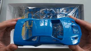 Tamiya Nissan Skyline Calsonic R34 GTR unboxing [upl. by Kuehnel]