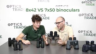 8x42 VS 7x50 binoculars  Optics Trade Debates [upl. by Benjie]