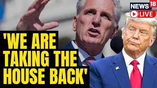 US Midterm Elections 2022 Results Live  Mccarthy Declares GOP Will Take The House  News18 Live [upl. by Ailgna677]