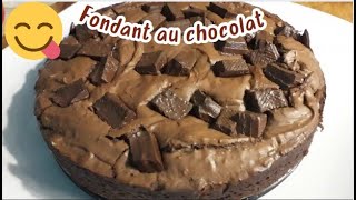 Fondant au CHOCOLAT recette simple et rapide 🍫🍫😋 fondant chocolate [upl. by Anestassia352]