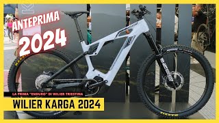 WILIER KARGA HYBRID EMTB DA 160 MM ANTEPRIMA 2024 [upl. by Durr261]