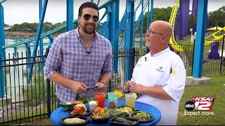 Texas Eats  Seven Seas Food Festival at SeaWorld San Antonio [upl. by Heigho303]