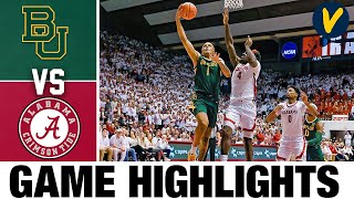 4 Baylor vs Alabama Highlights  2022 College Basketball Highlights [upl. by Birgitta660]