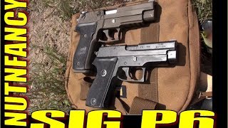 Sig Fan Special P6 Shooting P225 [upl. by Iorgos]