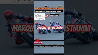 🔥 BEAUTIFUL BLOCK PASSES ‼️ Marc Marquez Vs Bastianini  motogp italiangp shorts viralshorts [upl. by Jeromy]