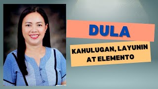 Dula Kahulugan Layuin Elemento  Grade 7 Filipino [upl. by Uht205]