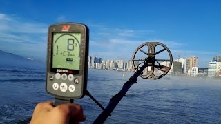 MineLab EQUINOX 800 Test Beach Metal Detecting l 마인랩 에퀴녹스 800 해변테스트 l MDK 164 [upl. by Tifanie788]