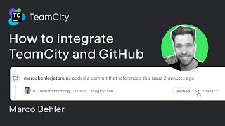 TeamCity tutorial  How to integrate TeamCity and GitHub [upl. by Kcirneh638]