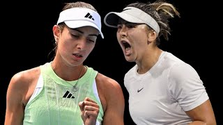 Elina Avanesyan vs Bianca Vanessa Andreescu Highlights  Cincinnati 2024 [upl. by Yhtir527]