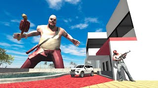 Franklin Vs Mr Meat Indian bike driving 3d [upl. by Gignac]