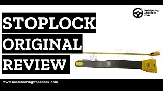 Stoplock Original Review Why I wouldnt Buy This Steering Wheel Lock [upl. by Marder]