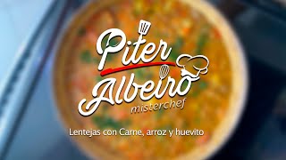 Lentejas Con Arroz y Huevito  PiterAlbeiro [upl. by Sheri743]