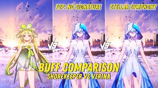 Shorekeeper vs Verina  Best Support Comparison  Wuthering Waves [upl. by Neneek496]