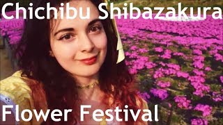 Chichibu Shibazakura Flower Festival [upl. by Arodoeht]