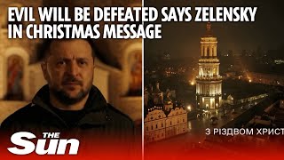 Evil will be defeated Zelensky tells Ukraine in Christmas message [upl. by Vasiliki]