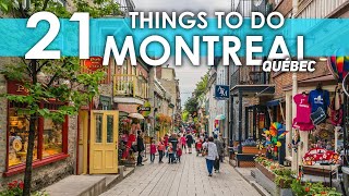 Best Things To Do in Montreal Canada 2024 4K [upl. by Roti847]