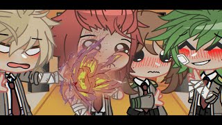 MHABNHA react to new studentDeku au [upl. by Odnalra]