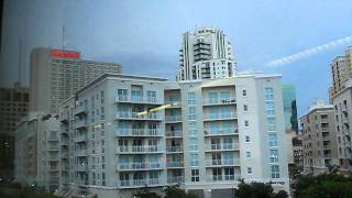 MIAMI SECTOR DADELAND VISTO DESDE EL METROTRAIN [upl. by Anasus781]