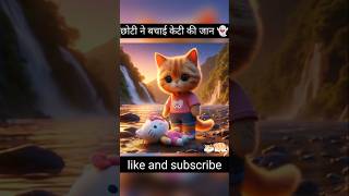 छोटू ने बचाई केटी की जान aicat story catlover [upl. by Portland585]