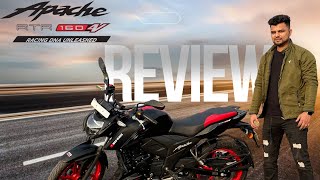 TVS Apache RTR 160 4V FI ABS NEW Special Edition  First Impression Overview [upl. by Afrikah16]