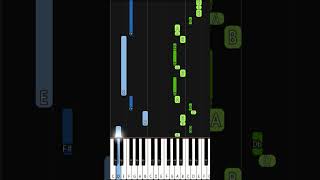 La Réponse  EASY PIANO TUTORIAL BY Extreme Midi pianolessons pianotutorial [upl. by Hinson]