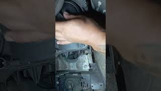 Mercedes SLK Compressor headlight bulb change [upl. by Monk]