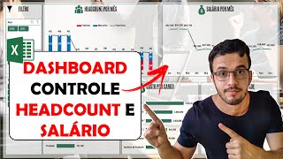 Planilha e Dashboard para Controle de Headcount e Salário [upl. by Jesus]