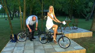 Kann man auch mit HighHeels Fahrrad fahren Die neuen Pedelecs bei PEARL TV Mai 2018 [upl. by Adolpho767]