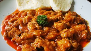 Segedínský guláš výborný poctivý segedín z bůčku  Szeged goulash [upl. by Mcclain607]