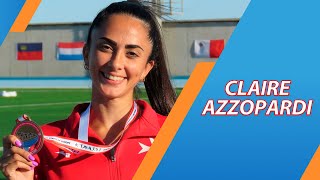 CLAIRE AZZOPARDI  La Atleta que está rompiendo barreras [upl. by Maris546]