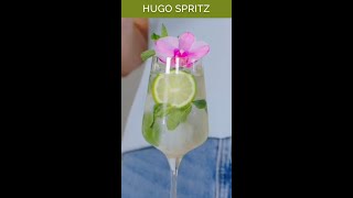 Easy Hugo Spritz Recipe 🌺🥂 [upl. by Leroj463]