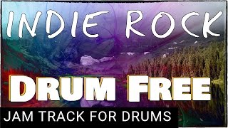 Drumless Backing Track Indie Rock 132 BPM [upl. by Einwat]