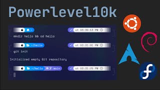 Potencia tu Terminal Instalación y Configuración de Powerlevel10k en Linux [upl. by Nort]