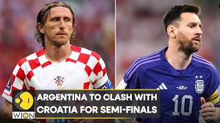 Argentina to face Croatia in the first SemiFinals of World Cup  World News  English News  WION [upl. by Mic]