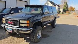 1994 GMC 2500 Suburban 454  Big Iron Auctions November 27 [upl. by Ardnuasac]