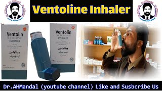 How to use Ventolin Inhaler  Salbutamol Inhaler how to use in Urdu  Hindi  DrAHMandal [upl. by Akemor]