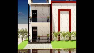 302 x 386 SMALL HOUSE DESIGN302quotx 386 GHAR KA NAKSHA 1008 SQFT HOUSE PLANWEST FACE PLAN [upl. by Payson]