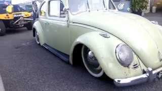 Slammed Vw Beetle Vw Event 2014 Volksworld 2014 [upl. by Nosdivad]