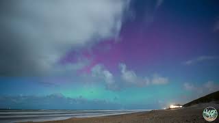 Poollicht Egmond aan Zee 25112023 timelapse [upl. by Rehpotsrik443]