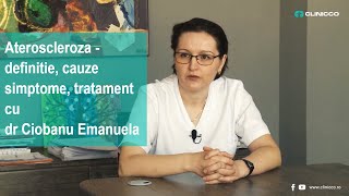 Despre ateroscleroza simptome tratament cu Dr Ciobanu Emanuela Clinicco Brasov [upl. by Docile]