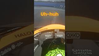 Lando Norris and McLaren joke around Voiceover  Audio edit f1 landonorris [upl. by Constancy]